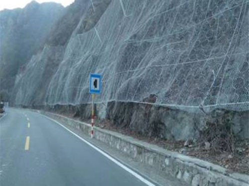 覆盖式帘式网 - 河北川鑫边坡防护工程有限公司图片3