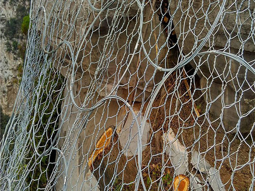 覆盖式帘式网 - 河北川鑫边坡防护工程有限公司图片6