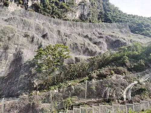 张口式帘式网 - 河北川鑫边坡防护工程有限公司图片3